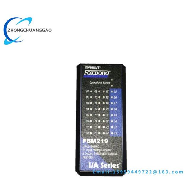 Foxboro I/A Series FBM219 Input Voltage Monitor Module