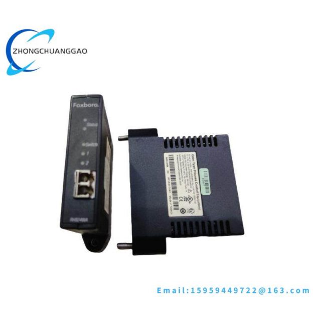 Foxboro RH924WA - High-Speed Fiber Optic Network Adapter, Optimized for Industrial Control Systems