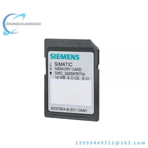 Siemens 6ES7954-8LP03-0AA0: Advanced Memory Card for Industrial Control Solutions