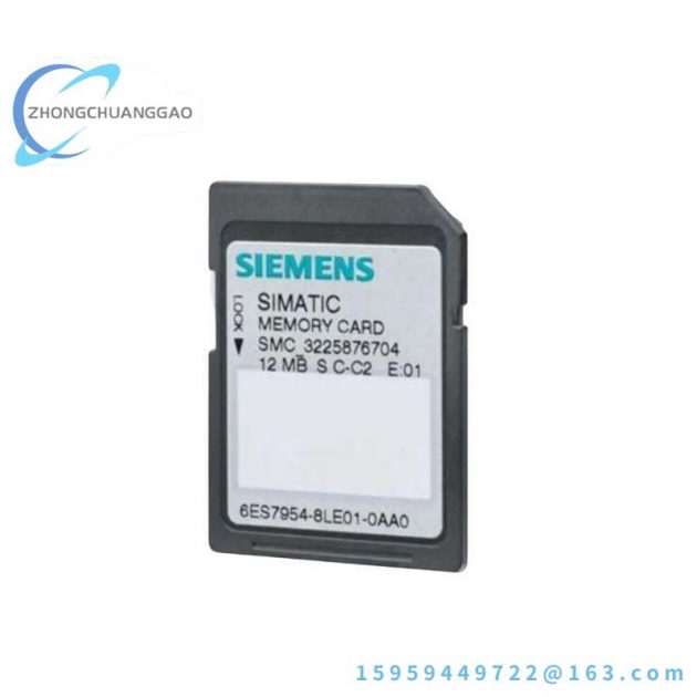 Siemens 6ES7954-8LP03-0AA0: Advanced Memory Card for Industrial Control Solutions