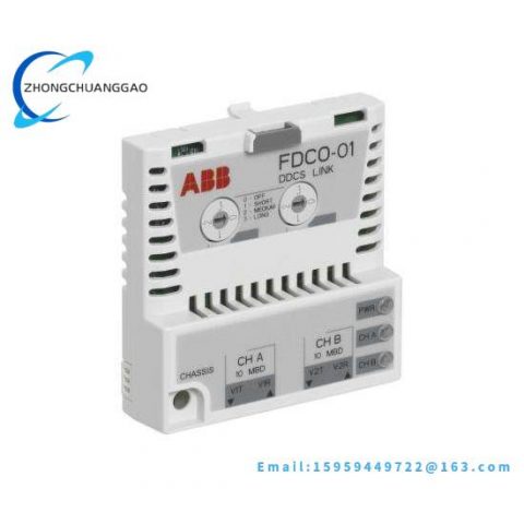 ABB FDCO-01 Communication Modules, High-Speed Networking Solutions for Industrial Automation