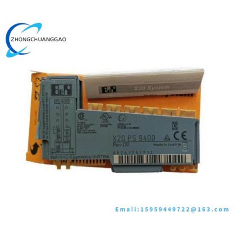 B&R X20PS2100 Power Supply Module: Precision Engineering for Industrial Control