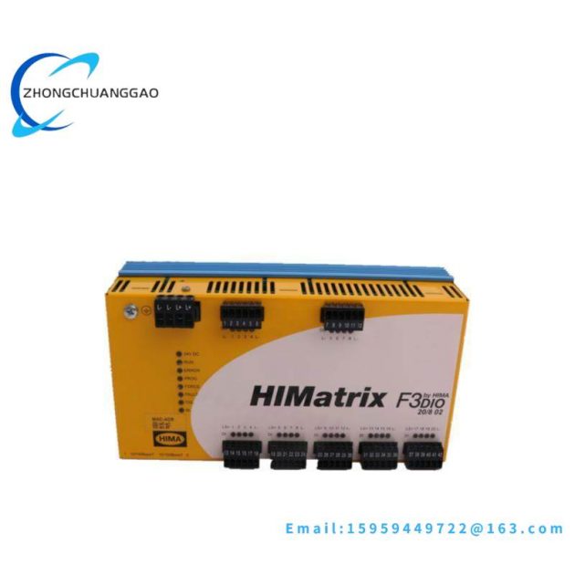 HIMA F3DIO20/802 Digital Input Module, Safety-Certified, Compact Design