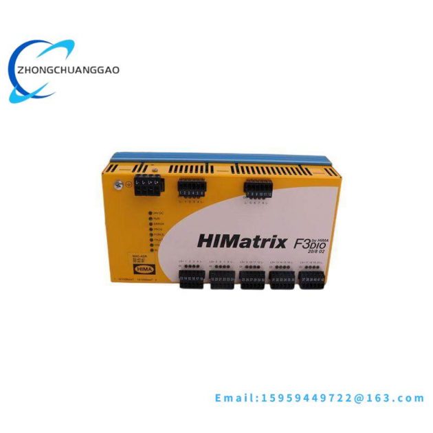 HIMA F3DIO20/802 Digital Input Module, Safety-Certified, Compact Design