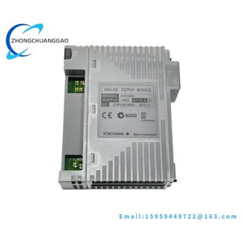 Yokogawa AAI543-H Analog Output Module - Precision Control for Industrial Automation